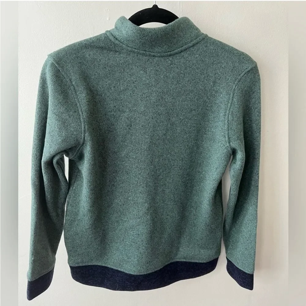 Old Navy Boys 1/4 Zip Sweater Sz Large ( 10 - 12)